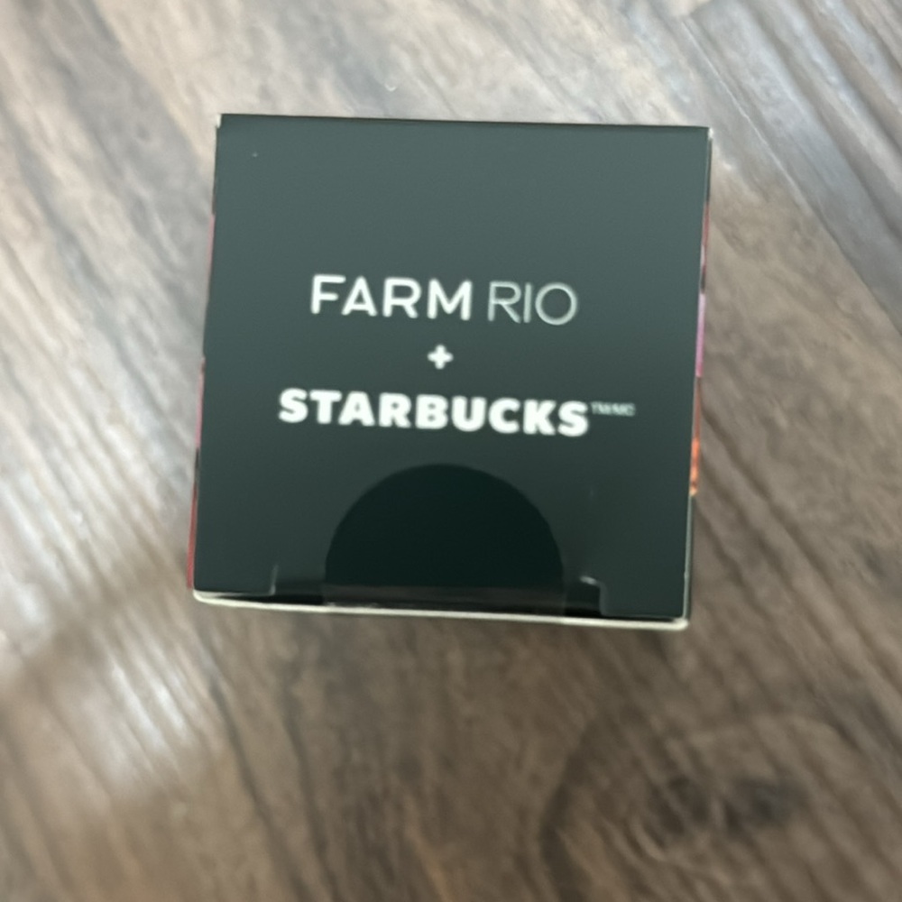 FARM Rio Starbucks Cold Cup Key Chain - Green and Yellow - Picture 5 of 5